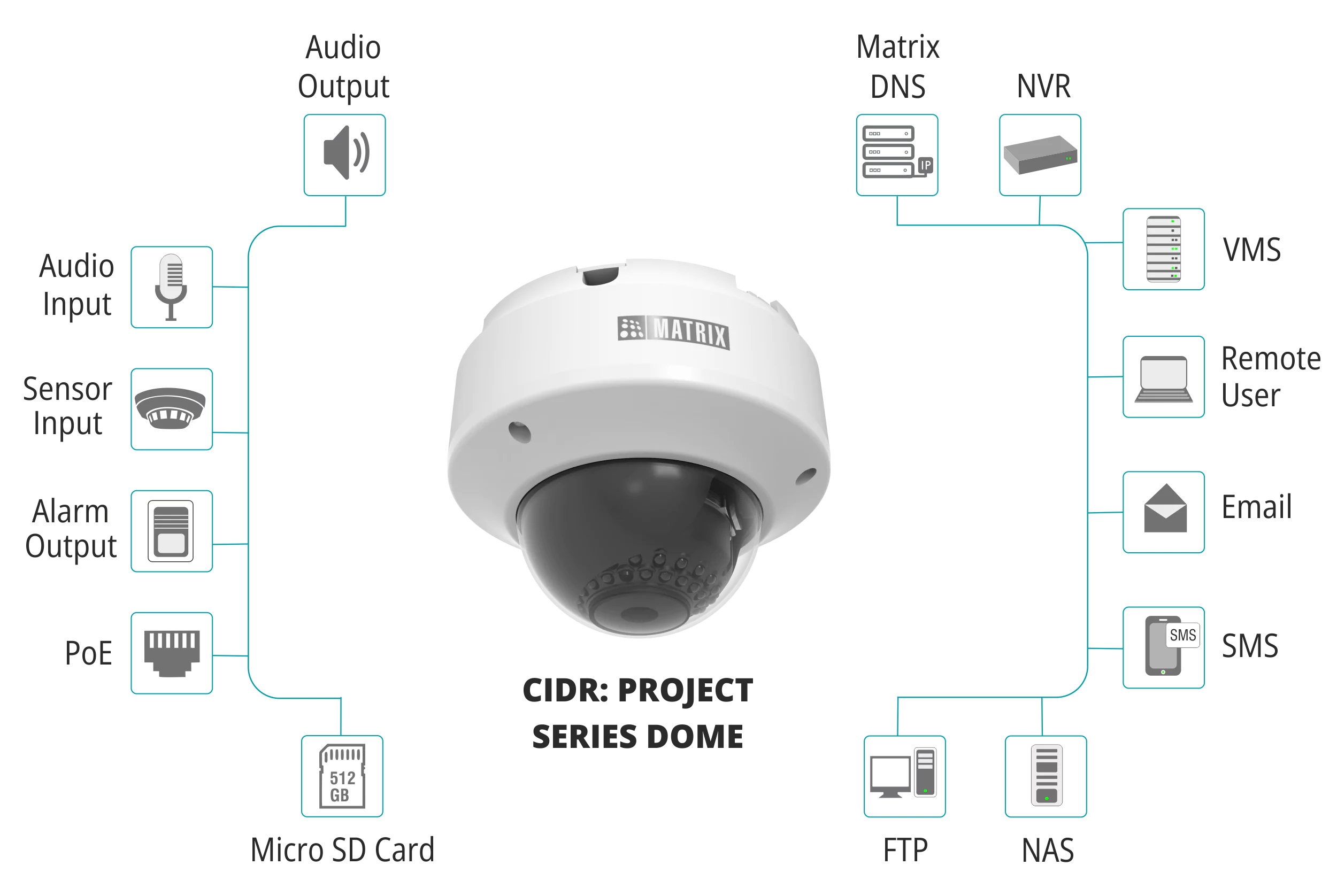 Dome Network Camera Features